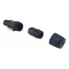 4‑Pole speakON kaablipistik EQUIP 4‑pooluseline emane, must, 22,5×22,5 mm, 30 g