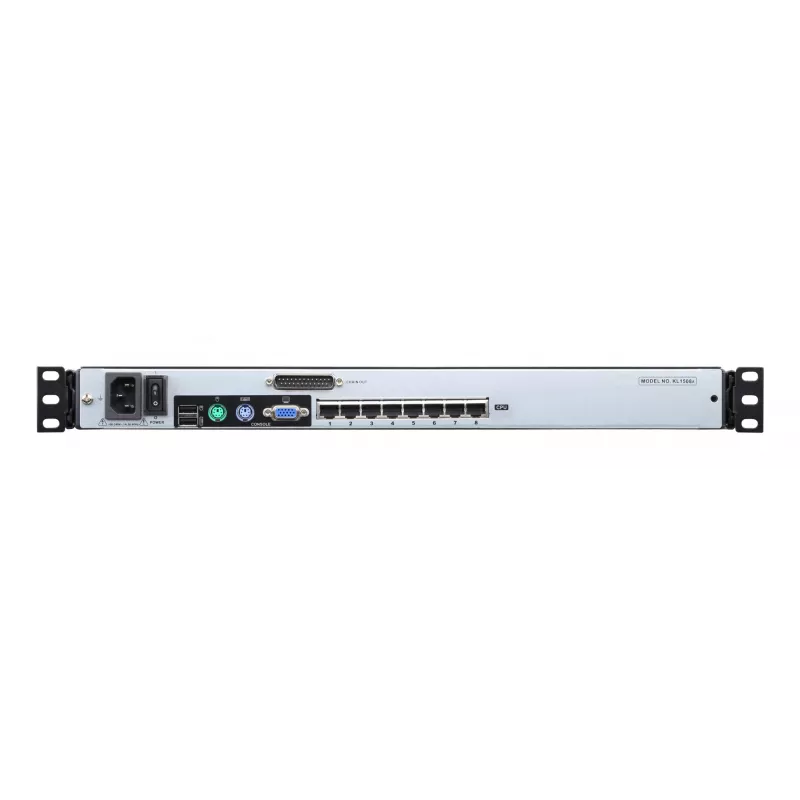 ATEN KL1508AN raamikonsool 48,3 cm (19 tolli) 1280 x 1024 pikslit Metall Must 1U