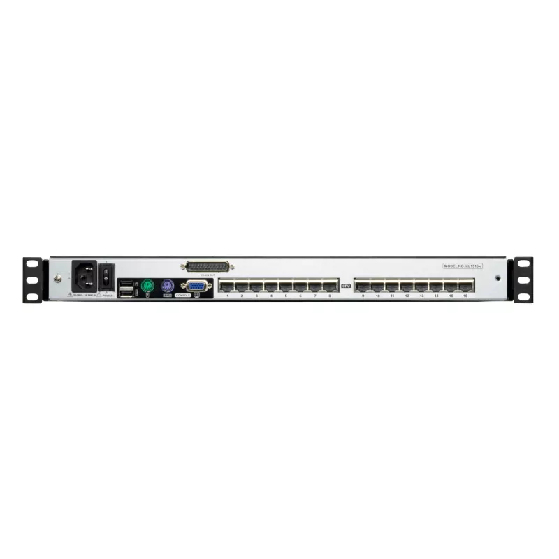 ATEN KL1516AN raamkonsool 48,3 cm (19 tolli) 1280 x 1024 pikslit Metall Must 1U