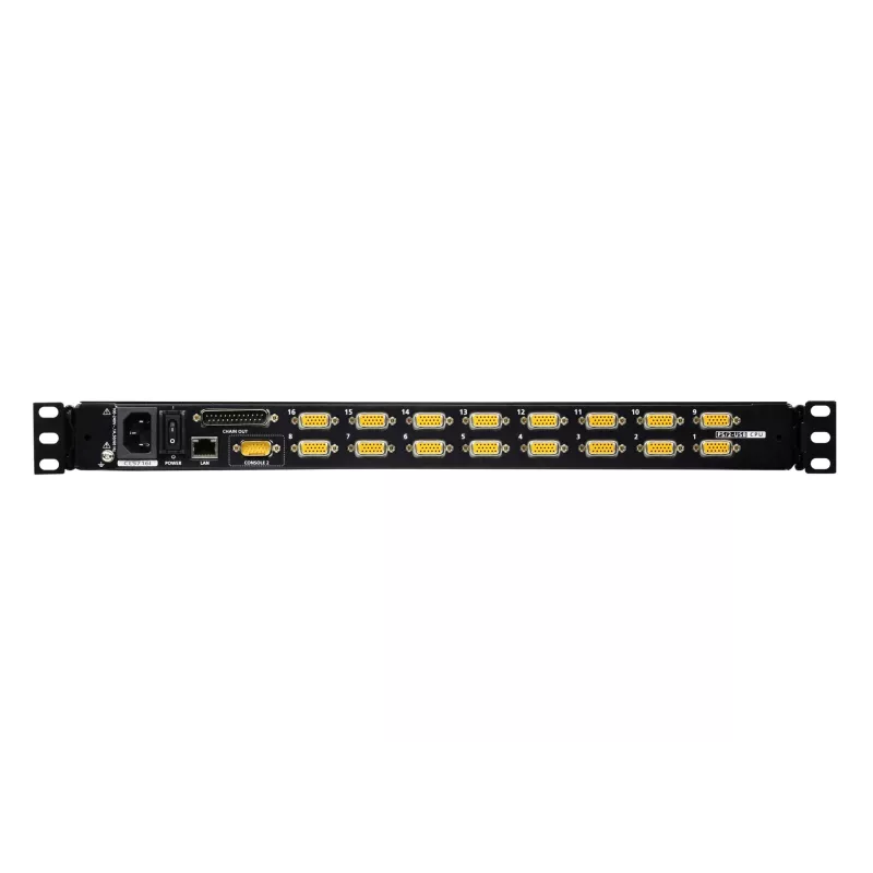ATEN CL5716IM raamikonsool 43,2 cm (17 tolli) 1280 x 1024 pikslit Metall, Plast Must 1U
