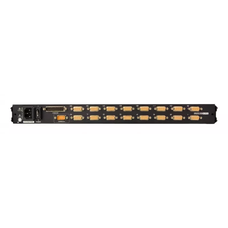 ATEN CL5716M riiulikonsool 43.2 cm (17 tolli) 1280 x 1024 pikslit Metall, Plastik Must 1U