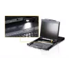 ATEN CL5808N raamkonsool 48,3 cm (19 tolli) 1280 x 1024 pikslit Metall, Plastik Must 1U