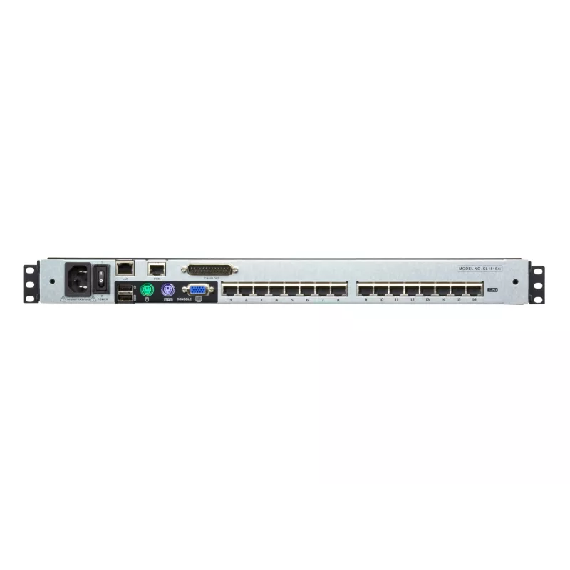 ATEN KL1516AIM raamikonsool 43,2 cm (17 tolli) 1280 x 1024 pikslit Metall Must 1U