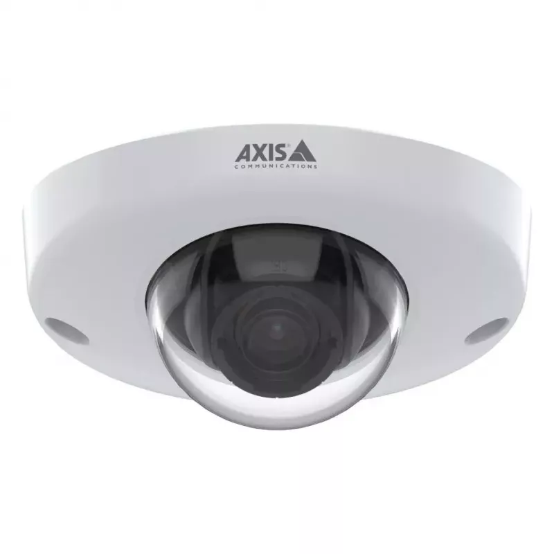Kuplikujuline IP-turvakaamera AXIS 02502-001 — siseruumide lakke, 1920×1080, 3,6 mm objektiiv, 1/2,9 tolline CMOS, 0,04 lx, 250° pöördeulatus
