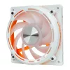 Jahutusventilaator Darkflash DE8 (valge) — üks korpuse/ventilaatori jahutus