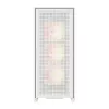 Arvutikorpus Darkflash AIRNOVA (valge) 3 eelpaigaldatud ventilaatoriga