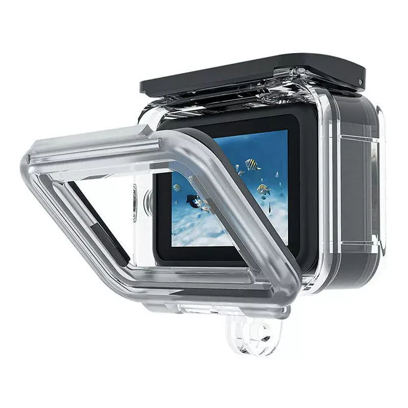 Kaitseümbrise komplekt Telesin GoPro Hero 12/11/10/9 jaoks – kõva kest ja silikoonkatte komplekt