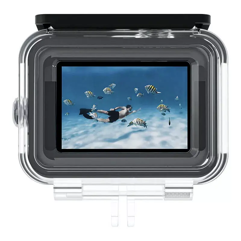 Kaitseümbrise komplekt Telesin GoPro Hero 12/11/10/9 jaoks – kõva kest ja silikoonkatte komplekt