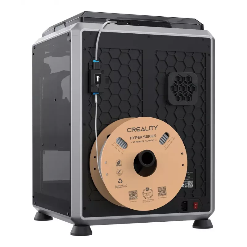 3D-Printer Creality K1C FDM Wi‑Fi — PLA/ABS/ASA/PETG/TPU, Kiht 0.1–0.35 mm, 4.3-tolline Puuteekraan, 100–240V