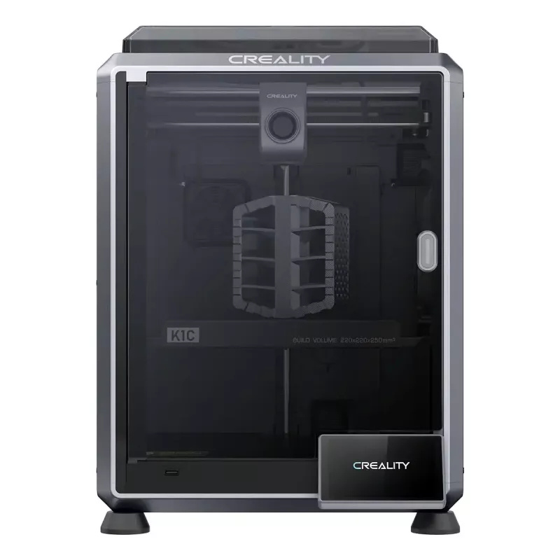3D-Printer Creality K1C FDM Wi‑Fi — PLA/ABS/ASA/PETG/TPU, Kiht 0.1–0.35 mm, 4.3-tolline Puuteekraan, 100–240V