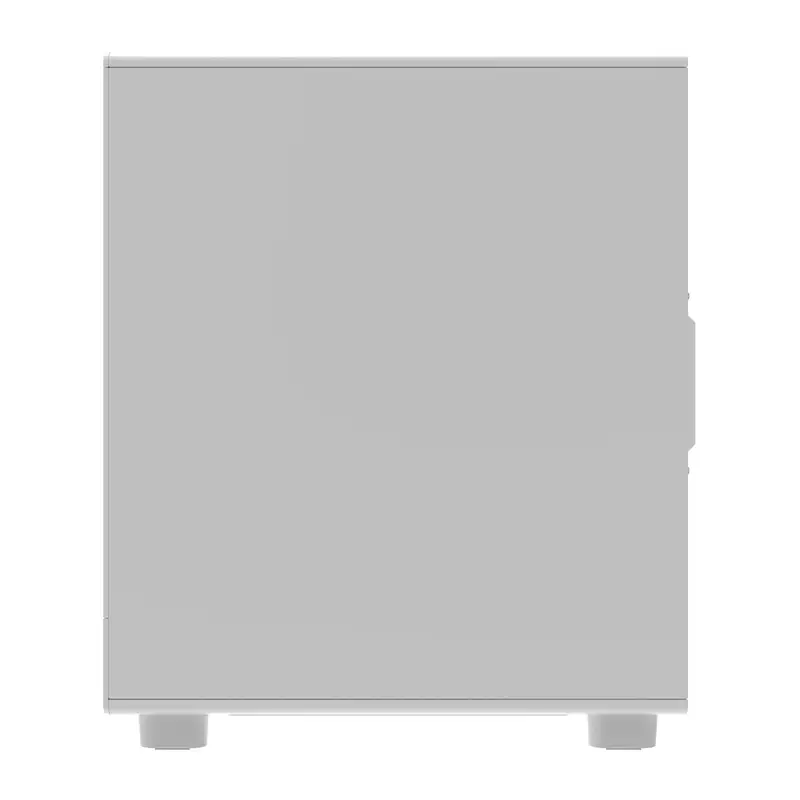Darkflash arvutikorpus DB330M Valge v2 kolme eelpaigaldatud ventilaatoriga, micro-ATX/mATX tugi