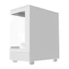 Darkflash arvutikorpus DB330M Valge v2 kolme eelpaigaldatud ventilaatoriga, micro-ATX/mATX tugi