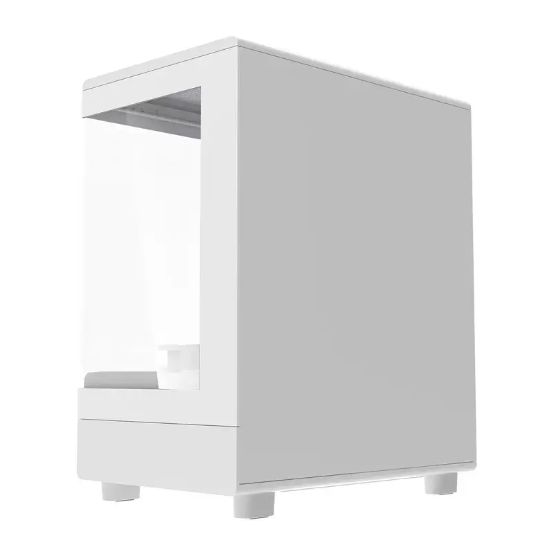 Darkflash arvutikorpus DB330M Valge v2 kolme eelpaigaldatud ventilaatoriga, micro-ATX/mATX tugi