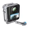 Metallist kaitsepuur Telesin DJI Osmo 360 jaoks – kerge metallsõrestik, kinnituspunktid
