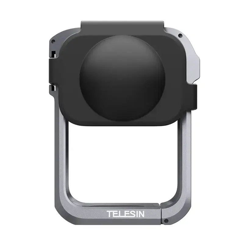 Metallist kaitsepuur Telesin DJI Osmo 360 jaoks – kerge metallsõrestik, kinnituspunktid