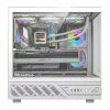 DarkFlash DS950V arvutikorpus sisseehitatud ekraaniga, valge, sisaldab 6 ventilaatorit