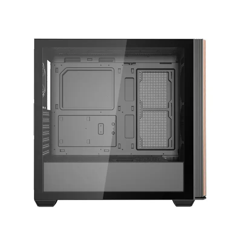 ATX korpus Darkflash DS900WS — mid-torn, ilma ventilaatoriteta, must