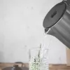 Elektriline veekeetja GASTROBACK Design Cool Touch 1,5 L 2200 W, roostevaba teras/must