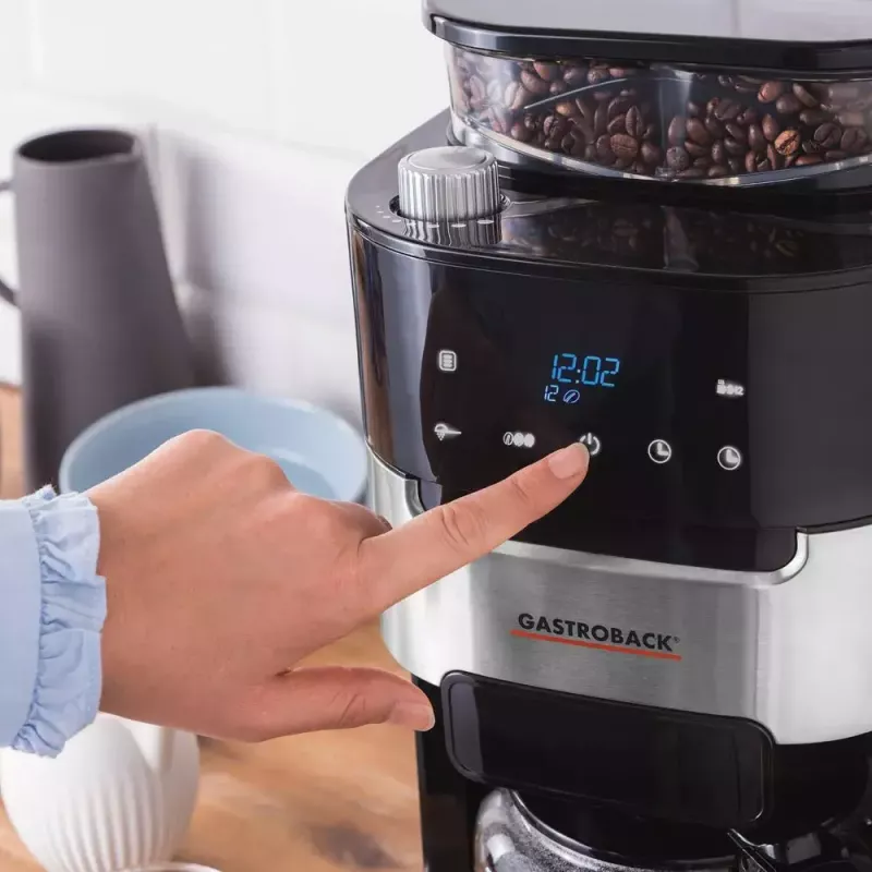 Tilgakohvimasin Gastroback 1.5 L Grind & Brew Pro