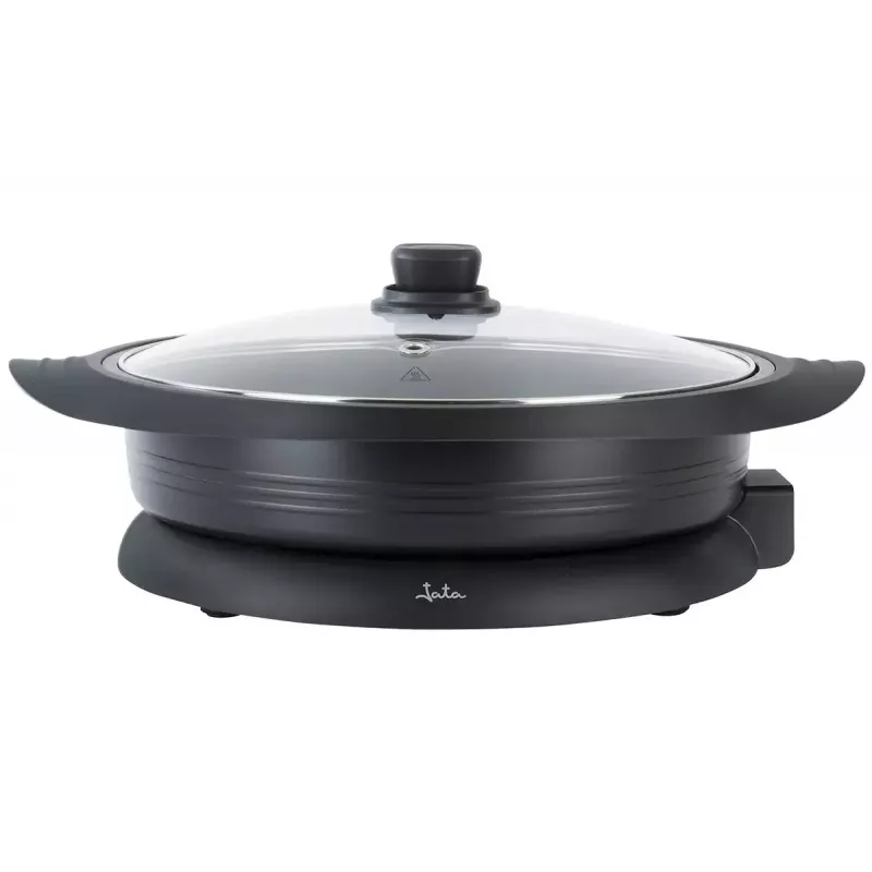 Elektriline paellapann Jata PE640 — ümmargune, 34 cm siseläbimõõt, kärgstruktuuriga mittenakkuv, 1600 W, 230 V