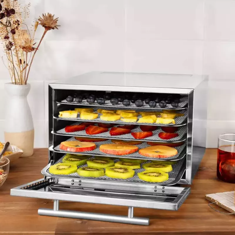 Toidukuivati GASTROBACK Mini Professional 400 W, roostevaba teras, taimer kuni 24 h, 282×347×206 mm
