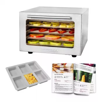 Toidukuivati GASTROBACK Mini Professional 400 W, roostevaba teras, taimer kuni 24 h, 282×347×206 mm