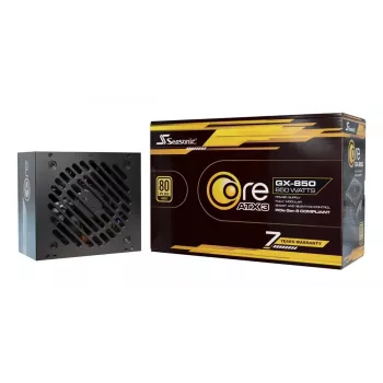 Toiteplokk Seasonic CORE GC-850 ATX 3.1 850 W 24-kontaktiline ATX Täismodulaarne 80 PLUS Gold Must