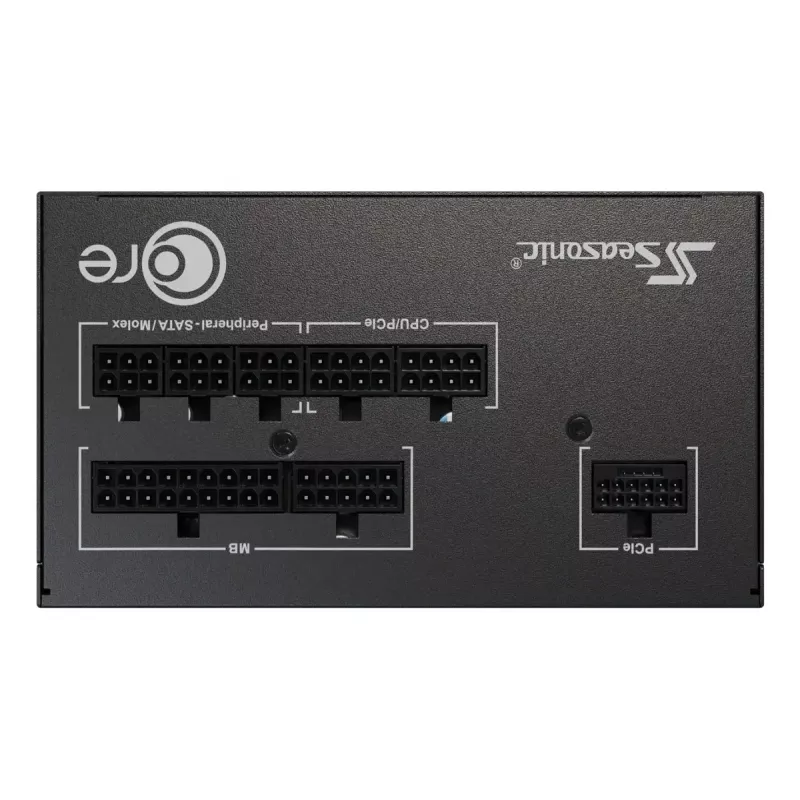 Toiteplokk Seasonic CORE GC-650 ATX 3.1 650 W 24-kontaktiline ATX täismodulaarne 80 PLUS Gold must