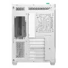 PC korpuse korpus DeepCool CG530U 4F valge — tagumine toiteplokk, toetab 3x120mm külje- + 1x120mm tagumist ventilaatorit, 120/140mm ventilaatorikinnitused, 2,5-tollised ja 3,5-tollised kõvakettad