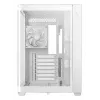 PC korpuse korpus DeepCool CG530U 4F valge — tagumine toiteplokk, toetab 3x120mm külje- + 1x120mm tagumist ventilaatorit, 120/140mm ventilaatorikinnitused, 2,5-tollised ja 3,5-tollised kõvakettad