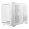 PC korpuse korpus DeepCool CG530U 4F valge — tagumine toiteplokk, toetab 3x120mm külje- + 1x120mm tagumist ventilaatorit, 120/140mm ventilaatorikinnitused, 2,5-tollised ja 3,5-tollised kõvakettad