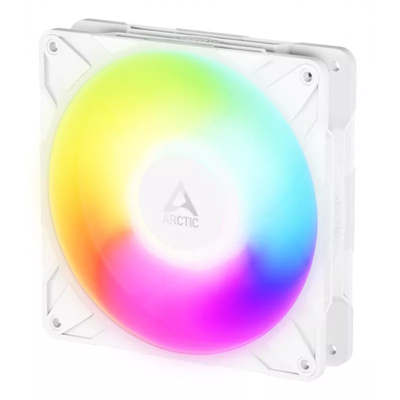 ARCTIC Freezer P14 Pro Reverse A-RGB (valge) – 3 tk komplekt – 140 mm A-RGB PWM ventilaator kaablijaguriga