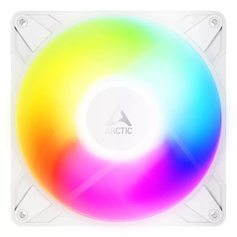 ARCTIC Freezer P14 Pro Reverse A-RGB (valge) – 3 tk komplekt – 140 mm A-RGB PWM ventilaator kaablijaguriga