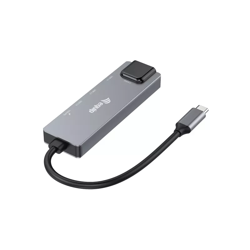 Equip 5 in 1 multifunktsionaalne adapter, 2.5GbE, USB-A x 2, USB-C x 1, USB-C, 100W USB PD