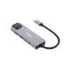 Equip 5 in 1 multifunktsionaalne adapter, 2.5GbE, USB-A x 2, USB-C x 1, USB-C, 100W USB PD