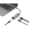 Equip 5 in 1 multifunktsionaalne adapter, 2.5GbE, USB-A x 2, USB-C x 1, USB-C, 100W USB PD
