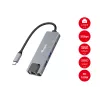 Equip 5 in 1 multifunktsionaalne adapter, 2.5GbE, USB-A x 2, USB-C x 1, USB-C, 100W USB PD
