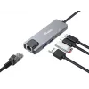 Equip 5 in 1 multifunktsionaalne adapter, 2.5GbE, USB-A x 2, USB-C x 1, USB-C, 100W USB PD