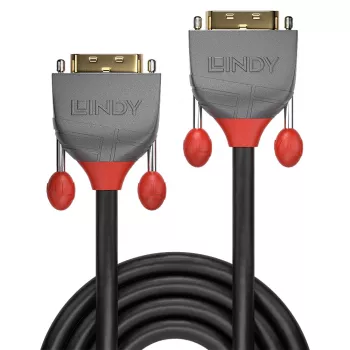 Lindy 7,5m DVI-D Dual Link kaabel, Anthra Line, 7,5 m, DVI-D, DVI-D, isane, isane, must