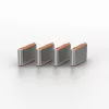 Lindy USB Type C pordiblokaatorid (ilma võtmeta) – 10 tk pakendis, oranž