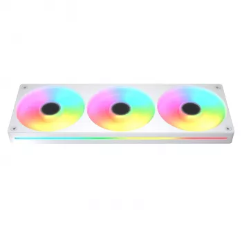Ventilaator COUGAR Unity360-FB Single-Frame 360 ARGB PWM Forward, 120 mm, 700–2500 RPM, FDB, Valge