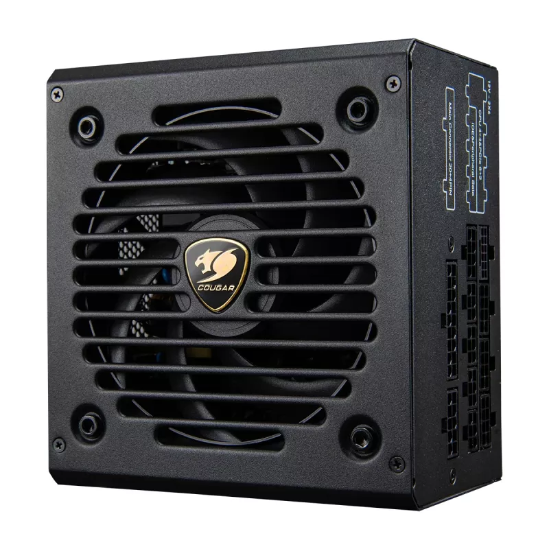 Toiteplokk Cougar GR 850W ATX3.1 PCIe 5.1 80 PLUS Gold, 850 W, 20+4 pin ATX, 120 mm ventilaator, must