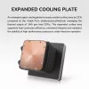 Kõik-ühes CPU vedelikjahuti Cougar Poseidon Vistek Pro 240, ARGB, 120 mm ventilaatorid, valge