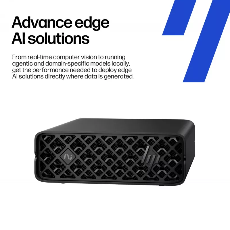 HP ZGX Nano G1n AI GB10 128 GB LPDDR5x-SDRAM 4 TB SSD Linux Mini PC tööjaam AI tööjaam, AI-arvuti Must