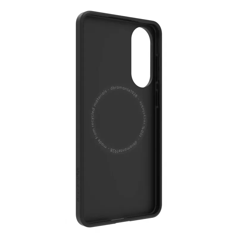 Mobiiltelefoni ümbris dbramante1928 Cover Samsung Galaxy S25 Edge'ile, 17 cm (6,7 tolli), must, plastik