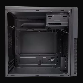 PC Micro Torni korpuse LC-Power 2004MB-V3, Micro-ATX/Mini-ITX, must, ülemine toiteplokk, toetab 2×3,5 tolli + 2×2,5 tolli, USB 3.2 Gen1