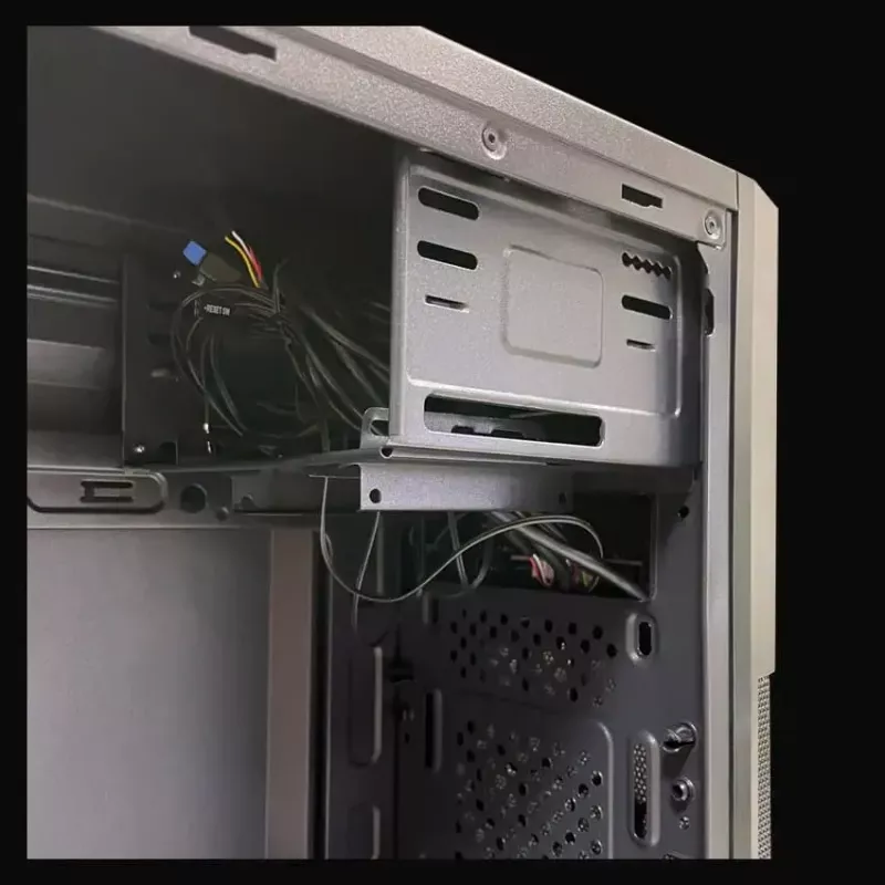 PC Micro Torni korpuse LC-Power 2004MB-V3, Micro-ATX/Mini-ITX, must, ülemine toiteplokk, toetab 2×3,5 tolli + 2×2,5 tolli, USB 3.2 Gen1