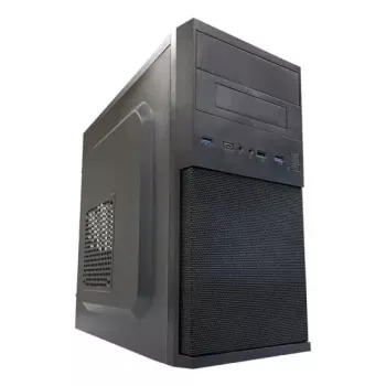 PC Micro Torni korpuse LC-Power 2004MB-V3, Micro-ATX/Mini-ITX, must, ülemine toiteplokk, toetab 2×3,5 tolli + 2×2,5 tolli, USB 3.2 Gen1