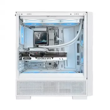 Kõik-ühes vedelikjahuti Thermaltake TH360 V3 Ultra ARGB — 3x 120 mm ventilaatorid, 500–2500 RPM, 12 V, valge