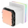 Kõik-ühes vedelikjahuti Thermaltake TH360 V3 Ultra ARGB — 3x 120 mm ventilaatorid, 500–2500 RPM, 12 V, valge